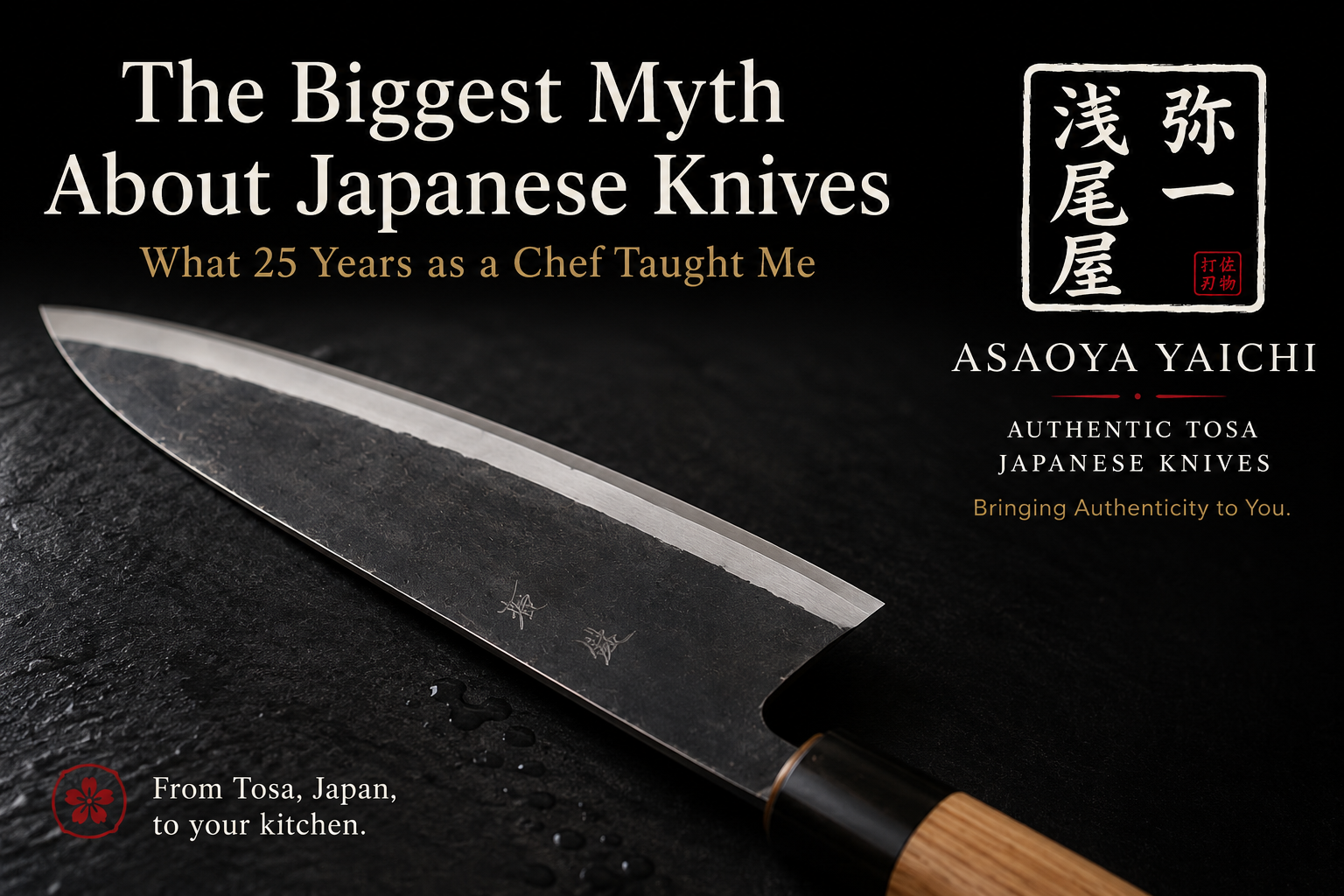 The Biggest Myth About Japanese Knives: What 25 Years as a Chef Taught Me