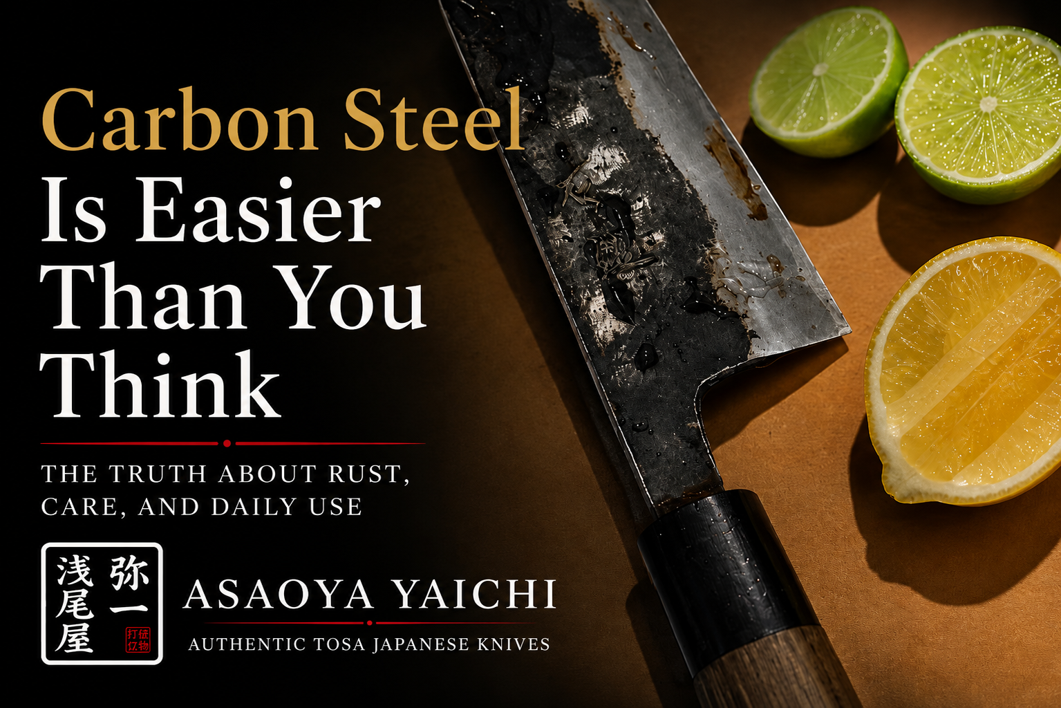 Why Do Japanese Knives Rust So Easily? (And Why That’s Not a Bad Thing)