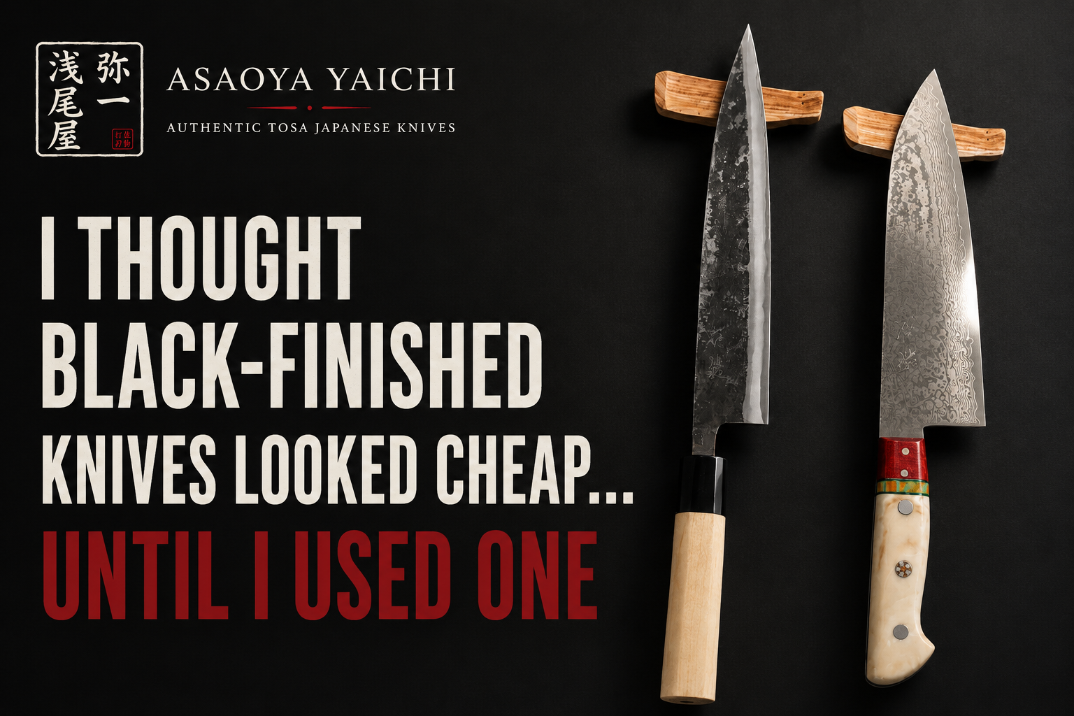I Thought Black-Finished Knives Looked Cheap… Until I Used One