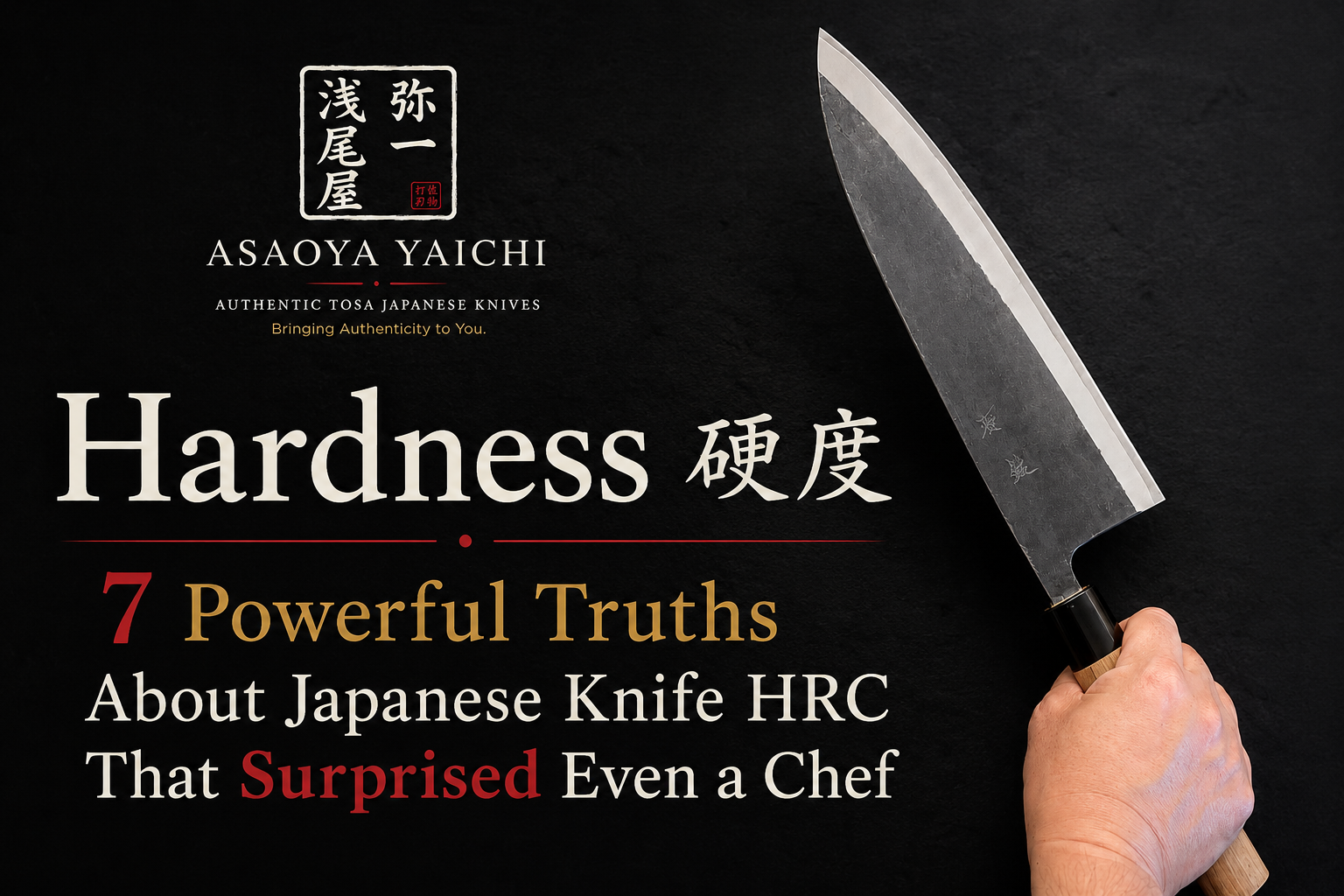 Hardness 硬度 | 7 Powerful Truths About Japanese Knife HRC That Surprised Even a Chef