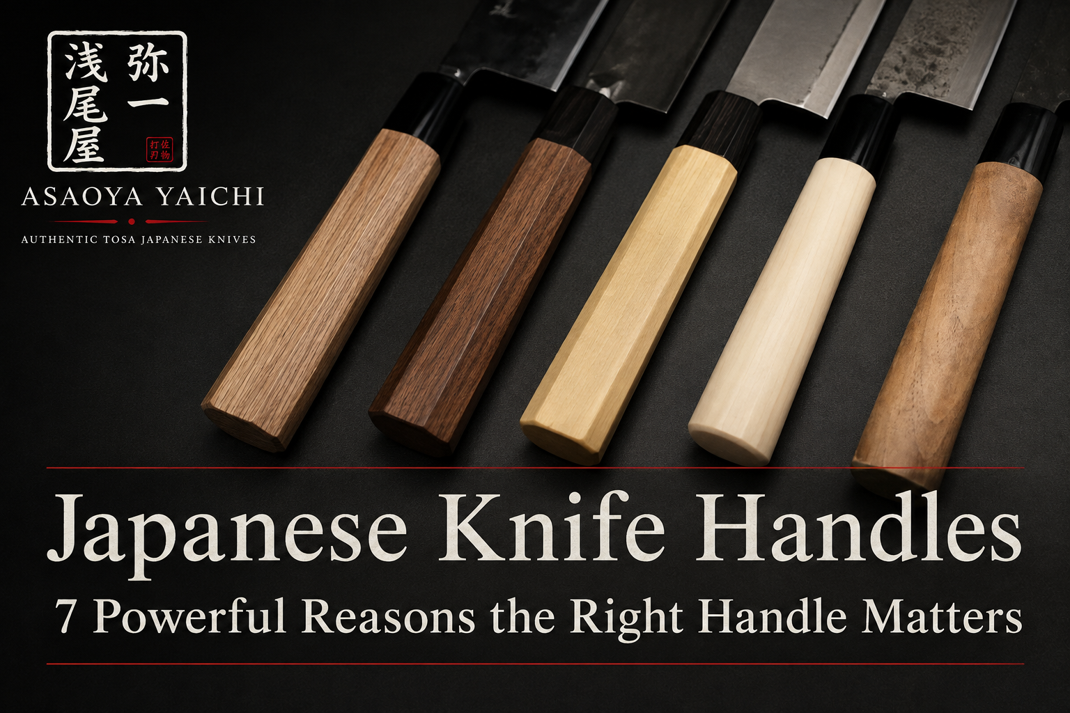 Japanese Knife Handles | 7 Powerful Reasons the Right Handle Matters